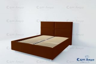 Мягкая интерьерная кровать Корсика с подъемным механизмом фото №1