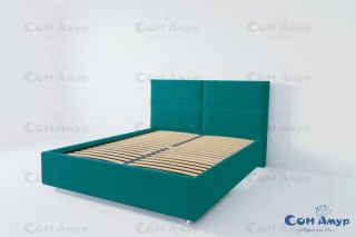 Мягкая интерьерная кровать Корсика с подъемным механизмом фото №6